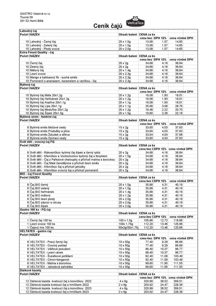 GASTRO Vaizov s.r.o. - akce Listopad - prosinec 2025 - strnka  6