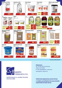GASTRO Vaizov s.r.o. - akce Listopad - prosinec 2025 - posledn strnka