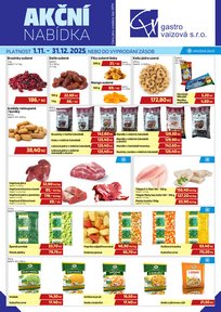 GASTRO Vaizov s.r.o. - akce Listopad - prosinec 2025 - tituln strnka