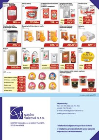 GASTRO Vaizov� s.r.o. - akce Leden - �nor 2023 - posledn� str�nka